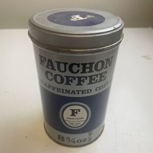 Fauchon Coffee Tin - Home Accent
